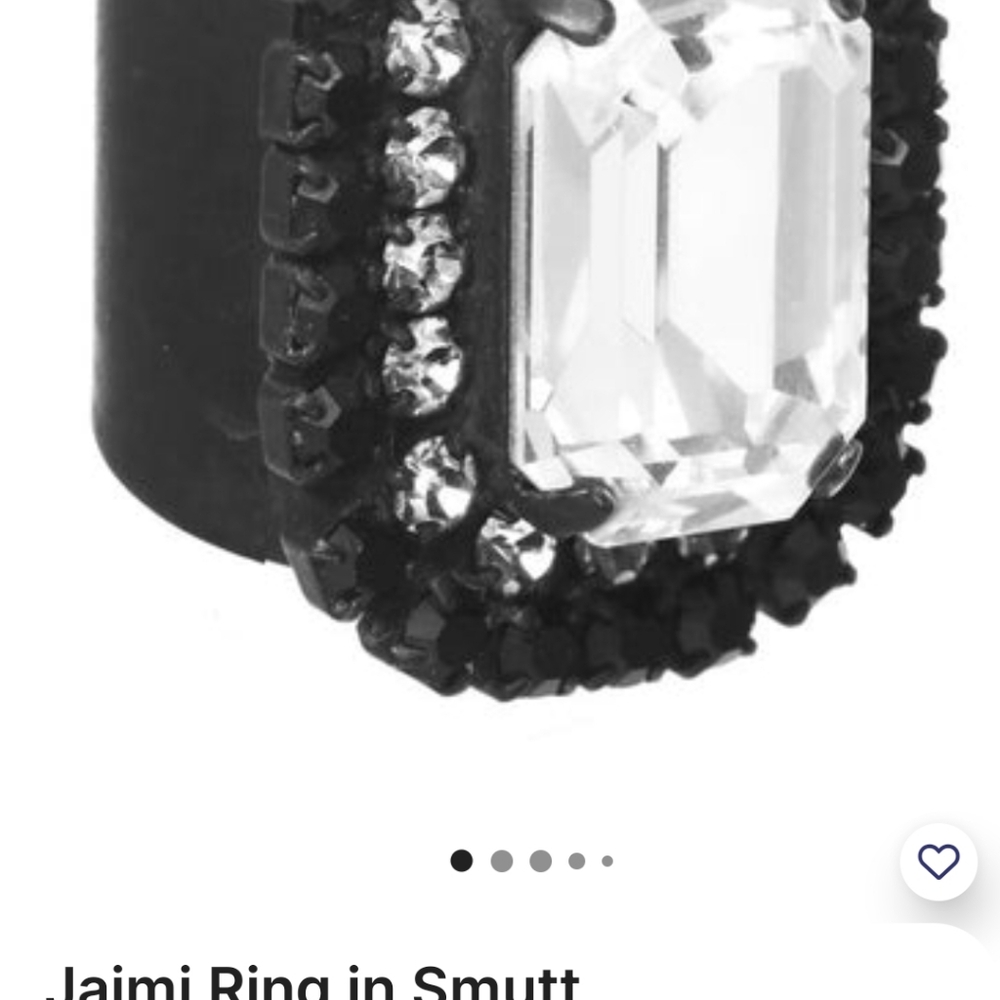 TOVA Jaimi Ring in Smut NWT